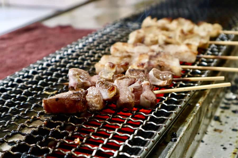 Tokyo: Secret Food Walking Tour - Yakitori in a stand-up restaurant