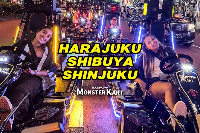 Tokyo Shibuya Go-Kart Experience! Monster-Kart ※IDP Required - Choosing a costume and getting ready to drive