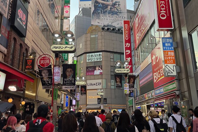 Tokyo: Shibuya Highlights Walking Tour - Finding the best view of Shibuya Scramble