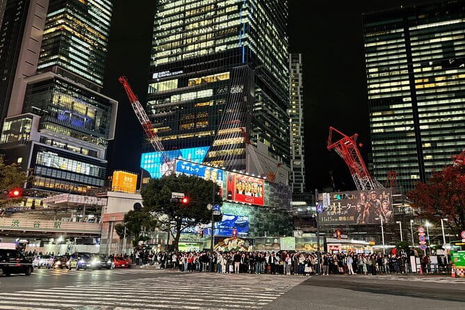 Tokyo: Shibuya Highlights Walking Tour & Secret View Spot - Looking down from Scramble Square
