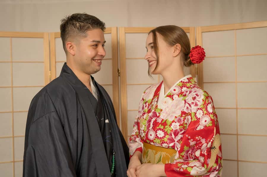 :Tokyo,Shibuya / Kimono Rental / English-friendly - Choosing your kimono from the collection