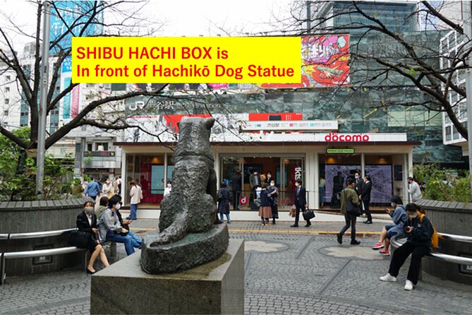 Tokyo Shibuya Skincare & Makeup Walking Tour - Shibuya Crossing and Hachiko before the shopping