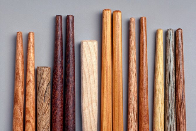 Tokyo Shinjuku Chopsticks Making Class - Turning plain sticks into Japanese chopsticks