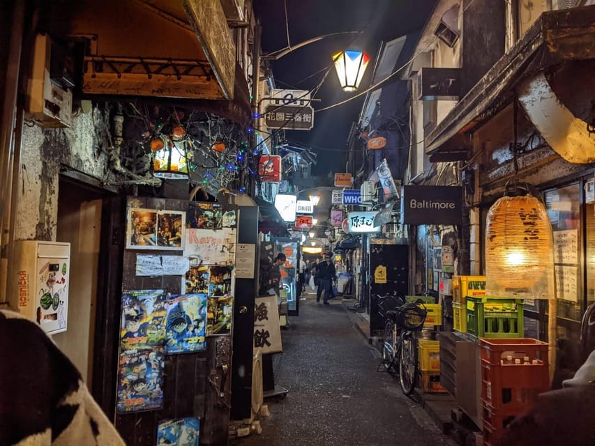Tokyo: Shinjuku Golden Gai Bar Hopping that only locals know - Entering Golden Gai’s postwar wooden lanes