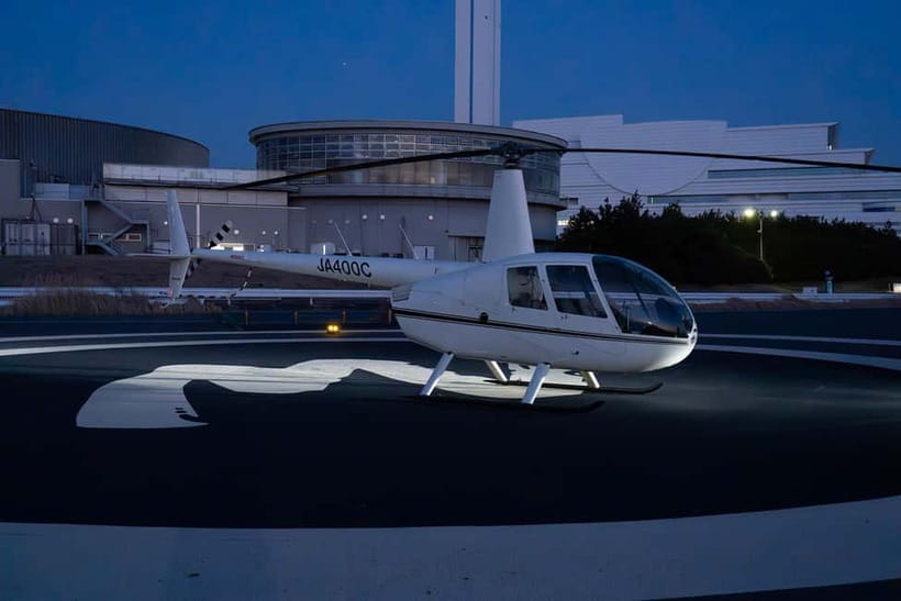 Tokyo: Skytree and Tokyo Tower Helicopter Tour - What happens at Chiba Wangan Heliport