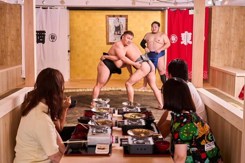 Tokyo Sumo Experience: Chanko & Mochi with a Former Pro