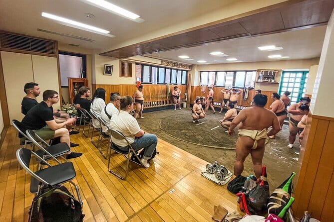 Tokyo Sumo Morning Practice Tour w/ Ring-Side Seat + Photo Shoot - Key points to know before you book