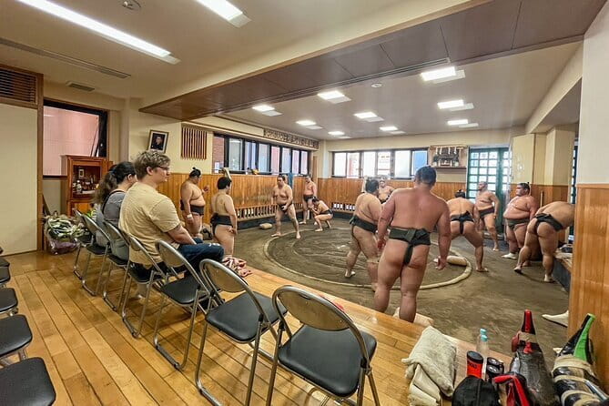 Tokyo Sumo Morning Practice Tour w/ Ring-Side Seat + Photo Shoot - Meeting at Kiyosumi Shirakawa at 8:30 am