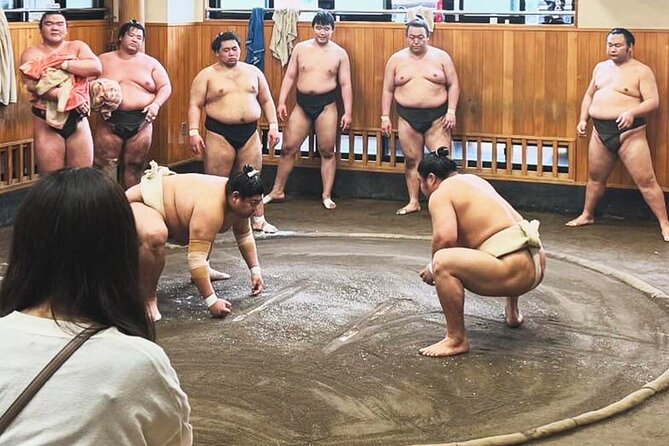 Tokyo: Sumo Morning Practice Viewing Tour at a Real Stable - Inside a real sumo training stable