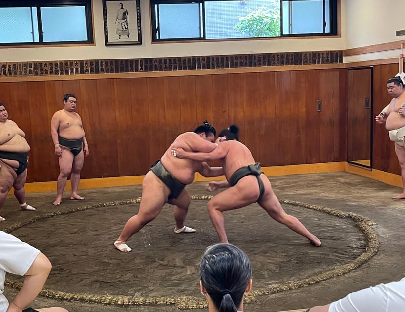 Tokyo: Sumo Morning Practice with Photo Banzuke and Guide - Why morning practice is the real sumo experience