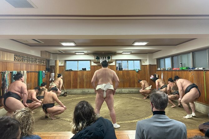 Tokyo Sumo Morning Training/ Sumo Practice with Wrestlers - Who will enjoy this most?