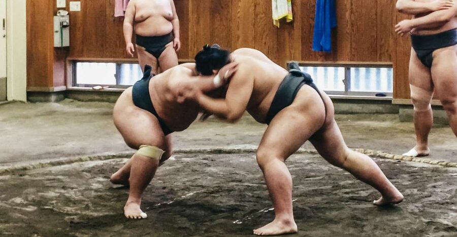 Tokyo: Sumo Morning Training Visit - What the Morning Training Looks Like