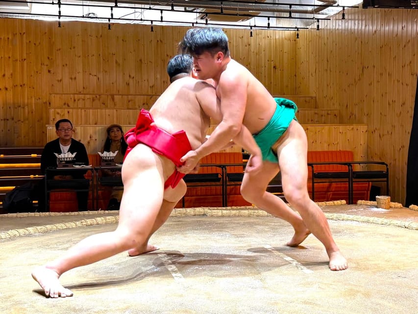 Tokyo: Sumo Show Experience with Chicken Hot Pot and a Photo - Chicken chanko-nabe and the included drink