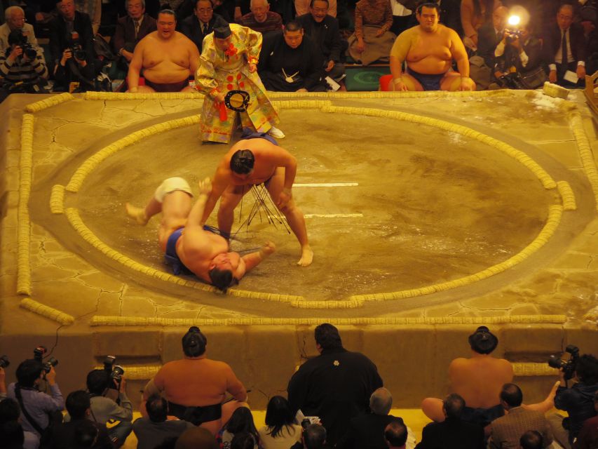 Tokyo: Sumo Tournament Tour with Chair Seat Tickets - Following the Makuuchi Bouts at 4:10 PM