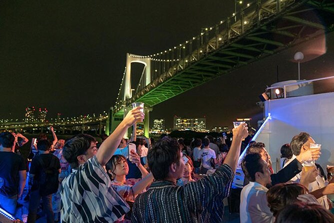 Tokyo Sunset Boat Party with Music Drinks and Vibes - Key points before you book
