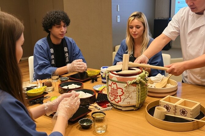 Tokyo Sushi Making Class : Sake Ceremony & Matcha Experience - Learning Nigiri Without Making It Too Serious