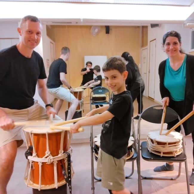 Tokyo: Taiko Drumming Experience - The first strikes and basic technique