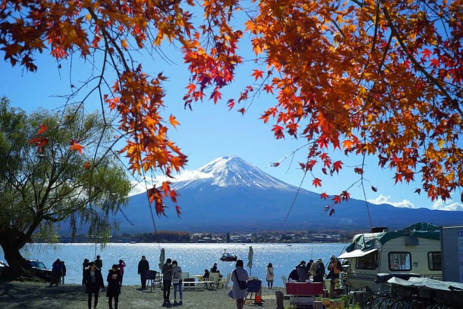 “Tokyo to Mt. Fuji & Hakone: Private Customizable Day Trip” - Narusawa Ice Cave and Gotemba shopping