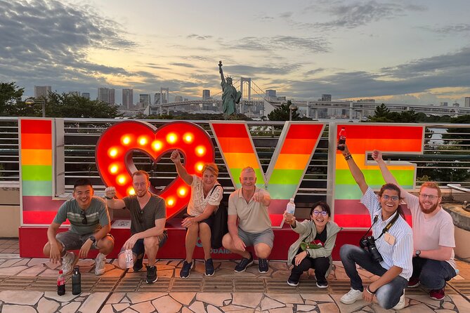 Tokyo Top Highlights 3h Guided E-bike Tour - Tokyo Bay Route: local shrines, Odaiba, and evening views