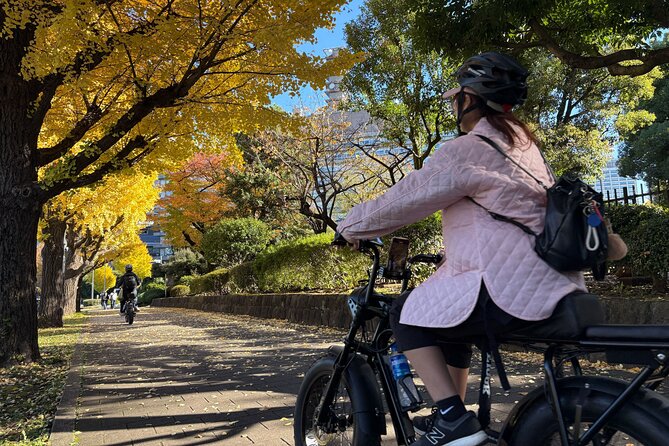 Tokyo Top Highlights 3h Guided E-bike Tour - Tokyo Tower Route: temples, a steep shrine, and Hibiya Park