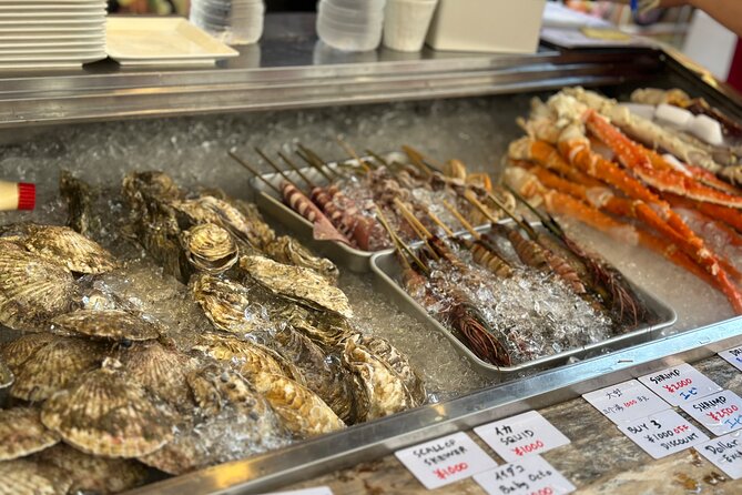 Tokyo Tsukiji Fish Market Food and Walking Tour - Two hours is a useful length