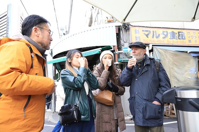 Tokyo : Tsukiji Fish Market Tour with Fresh Sashimi Tasting - Two morning choices, but a quick schedule