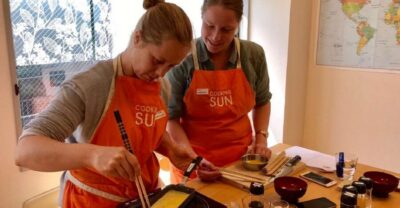 Tokyo: Wagyu and 7 Japanese Dishes Cooking Class - A small group with room to participate