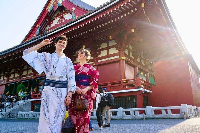 Tokyo: Winter Kimono Experience in Asakusa - Azumabashi Bridge and the Tokyo skyline