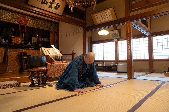Tokyo Zen Meditation at Private Temple with Monk - Entering a private temple in Asakusa