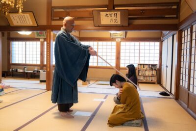 Tokyo Zen Meditation at Private Temple with Monk - Calligraphy turns quiet attention into an activity