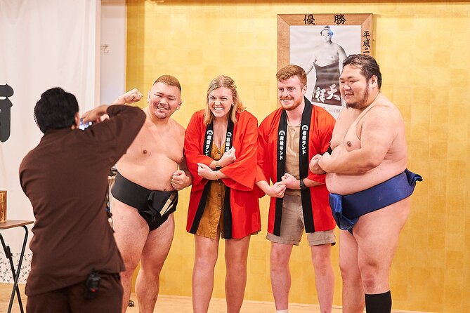 TokyoSumoShow, ChickenHotPot, and Mochi-Pounding by Pro Wrestlers - Sumo techniques are explained in plain English