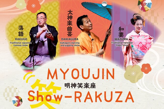 Traditional Japanese Comedy, Juggling & Magic Live Show in Tokyo - Key points at a glance