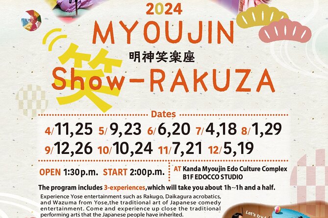 Traditional Japanese Comedy, Juggling & Magic Live Show in Tokyo - The take-home gift and its real value