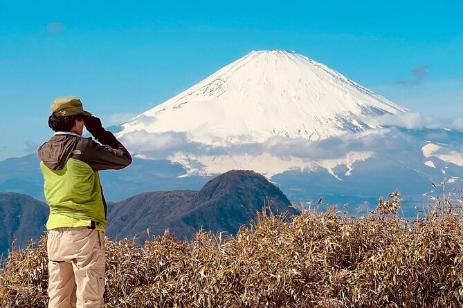Traverse Outer Rim of Hakone Caldera and Enjoy Onsen Hiking Tour - Mt. Marudake and the caldera ridge