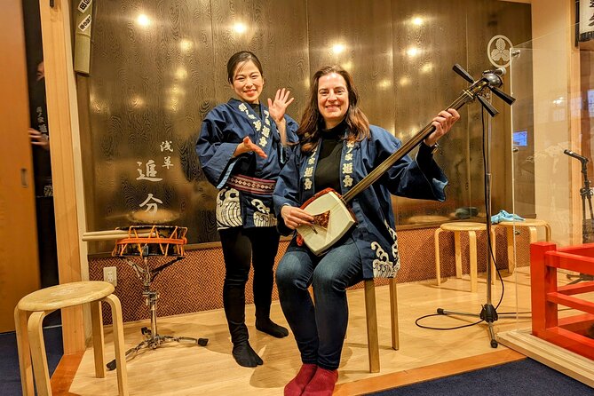 Tsugaru shamisen performance over traditional dinner - Dinner, a welcome drink, and the practical value of the package