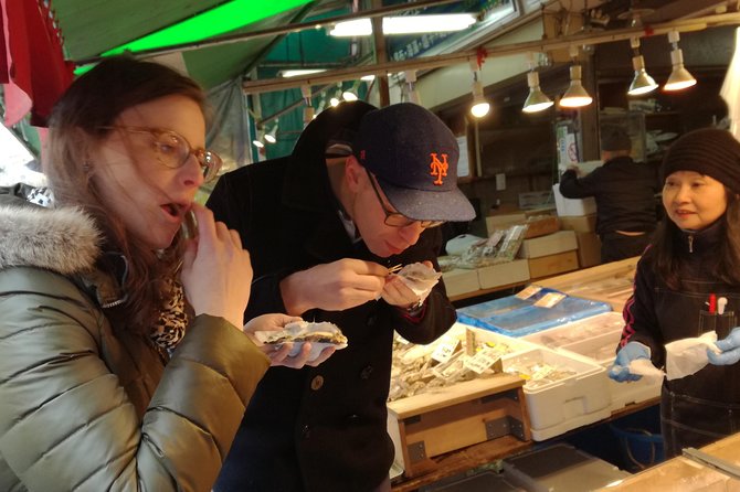 Tsukiji Food and Toyosu Market with Government-Licensed Guide - Timing, walking, and what to carry