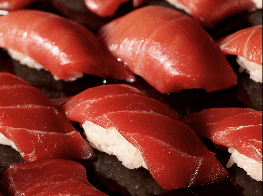 Unlimited Sake Tasting with Sushi Omakase tasting in Tokyo