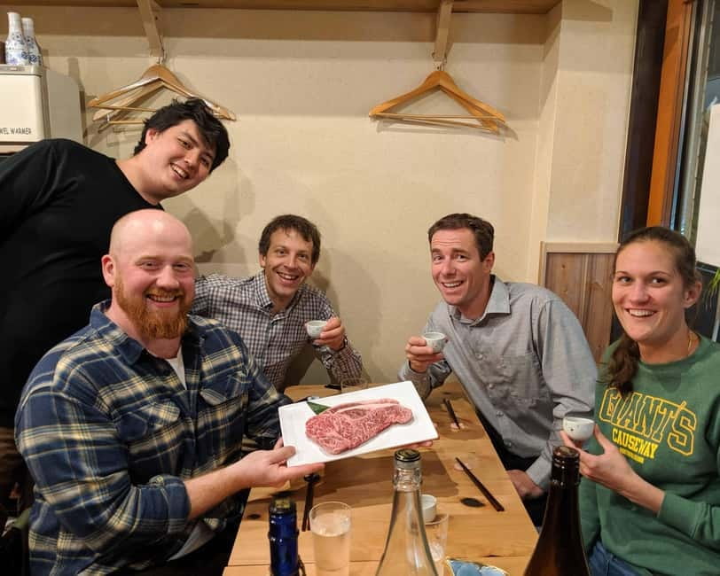 Wagyu & Sake 8 Course Tasting Dinner in Shinjuku - Key points to know before booking