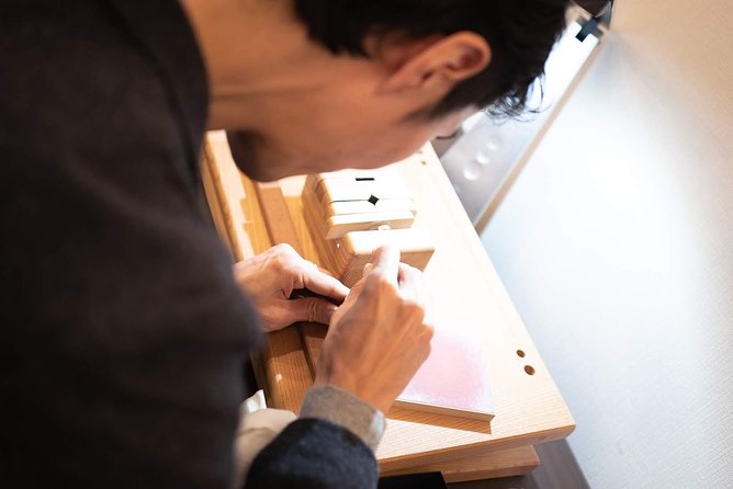 Your Own HANKO Name Seal Activity in Kamakura. - Choosing the seal material and color