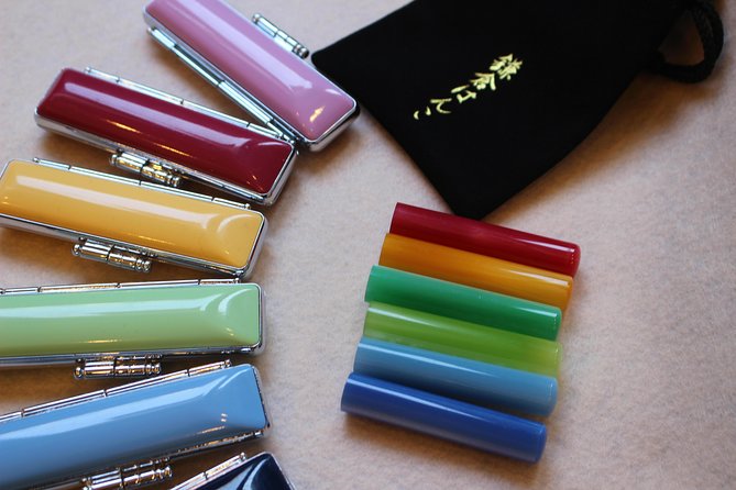 Your Own HANKO Name Seal Activity in Kamakura. - Morning workshop, afternoon pickup