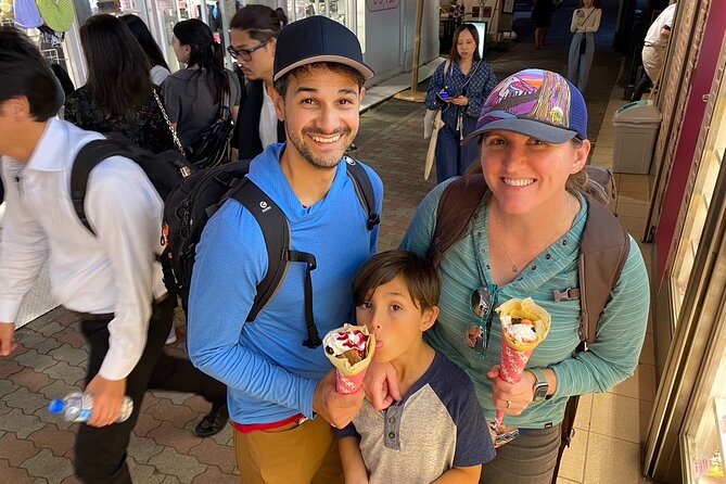 Yummy Harajuku Colorful Family Food Tour Kids Free by Expert - Meiji Jingu Shrine adds quiet to the day