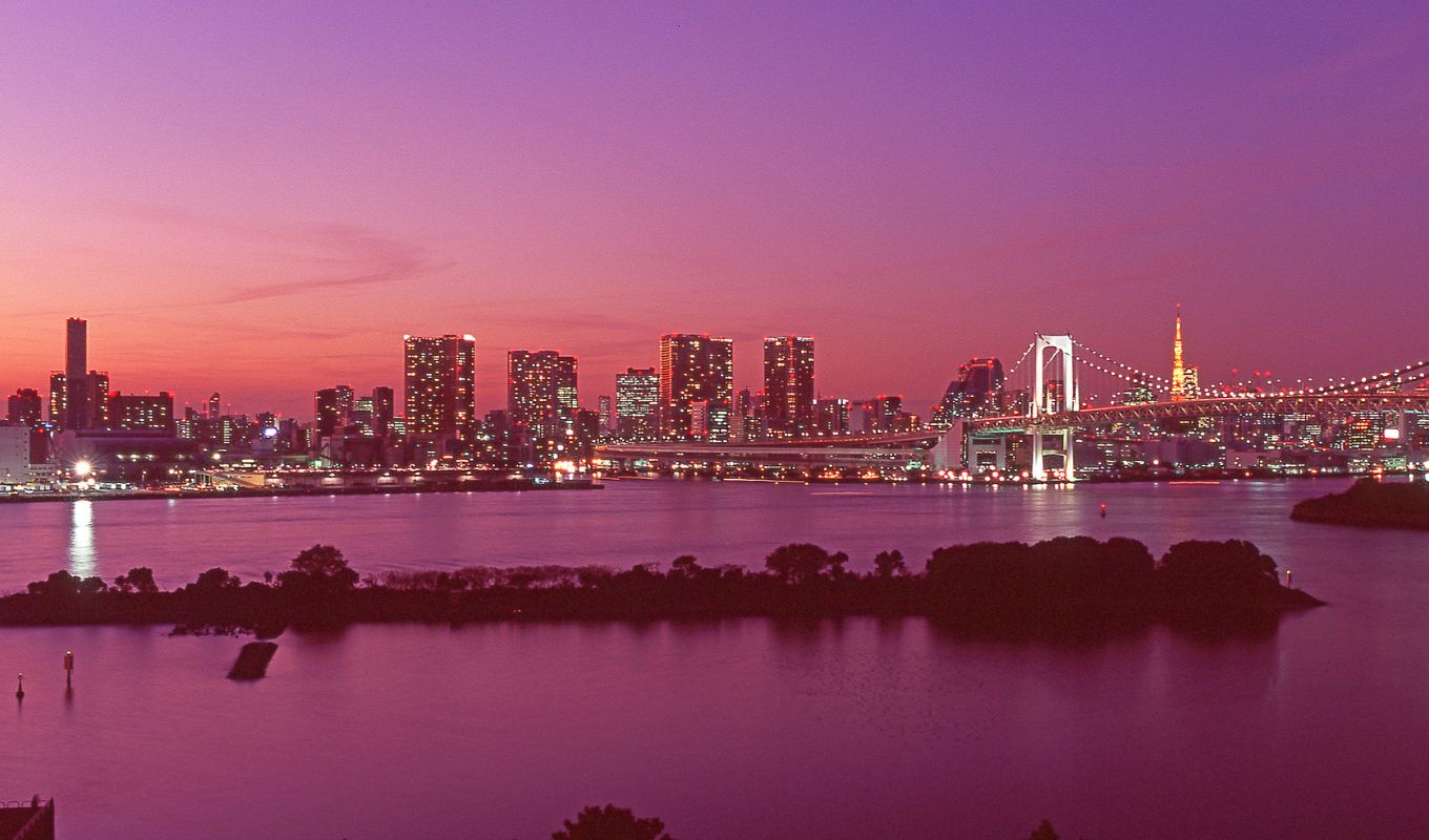 Sunset Over Odaiba