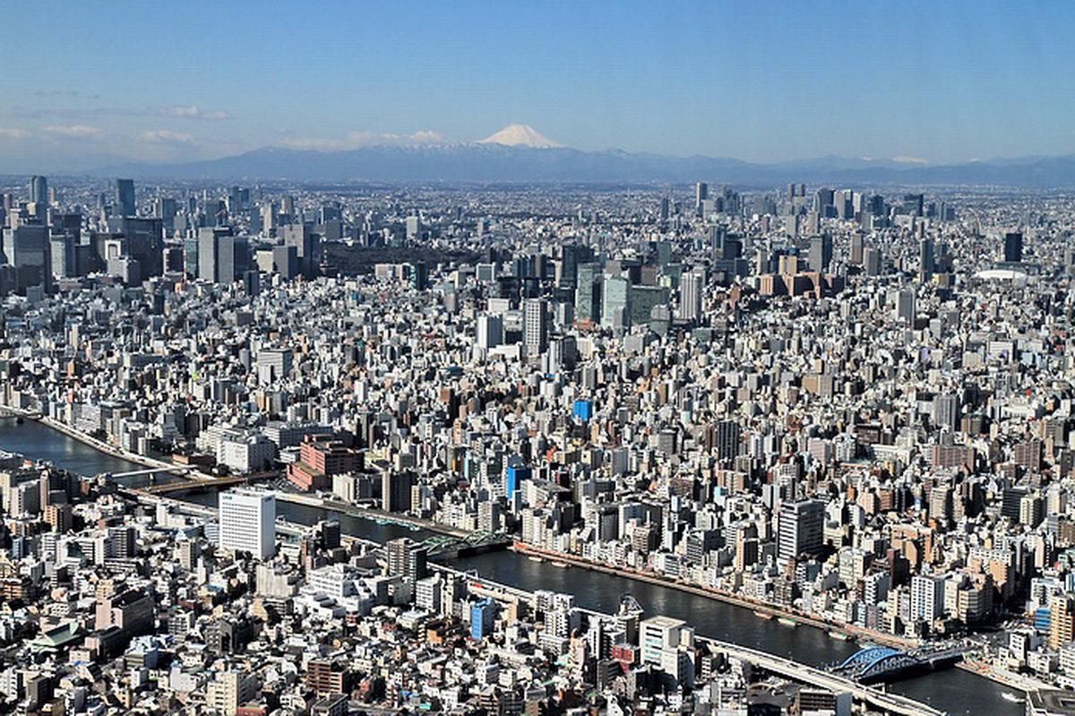 Tokyo Cityscape From Skytree